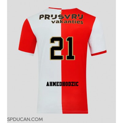 Muški Nogometni Dres Feyenoord Anel Ahmedhodzic #21 Domaci 2025-26 Kratak Rukav Muški Nogometni Dres Feyenoord Anel Ahmedhodzic #21 Domaci 2025-26 Kratak Rukav